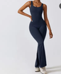 Dames Sport Jumpsuit Push Up – Stretch Fitness Romper voor Yoga en Training