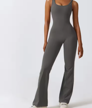 Dames Sport Jumpsuit Push Up – Stretch Fitness Romper voor Yoga en Training