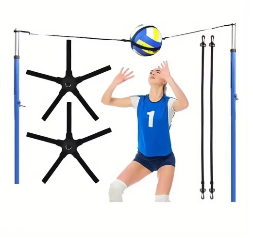 Volleybal Trainer Elastische Riem – Verstelbare Trainingsband voor Serve en Techniek, Solo Oefenhulp