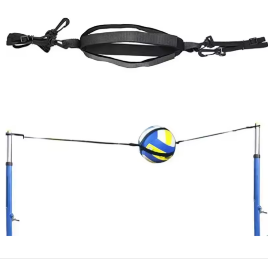 Volleybal Oefentrainer Elastische Riem – Verstelbare Trainingshulp voor Techniek en Solo Training