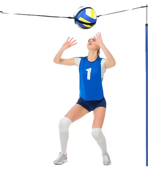 Volleybal Oefentrainer Elastische Riem – Verstelbare Trainingshulp voor Techniek en Solo Training