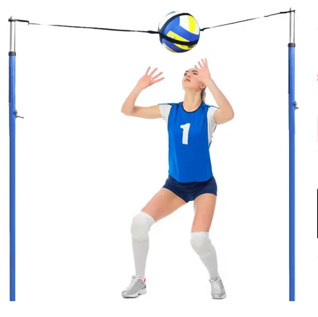 Volleybal Oefentrainer Elastische Riem – Verstelbare Trainingshulp voor Techniek en Solo Training