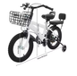 14 Inch Kinderfiets – Met Zijwieltjes, Mand en Verstelbaar Zadel, Ideaal voor Kinderen van 3-7 Jaar
