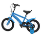 14 Inch Kinderfiets – Verstelbaar Zadel en Stuur met Zijwielen en Dubbele Remmen voor Beginners