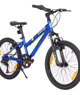 20 Inch Kinder Mountainbike – Met 6 Versnellingen, Achtervering en V-Brakes, Lichtgewicht en Sportief