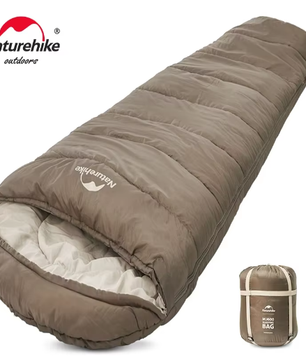 Mummie Slaapzak voor Camping – Lichtgewicht Winterslaapzak tot -12°C, Compact en Warm