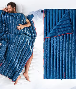 Ultralichte Dons Slaapzak voor Camping – Compacte Mummie Slaapzak voor Backpacken en Reizen