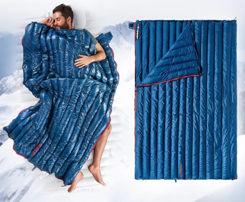 Ultralichte Dons Slaapzak voor Camping – Compacte Mummie Slaapzak voor Backpacken en Reizen
