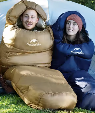 Mummie Winterslaapzak voor Volwassenen – Ultra Warm Katoen, Lichtgewicht Camping Slaapzak