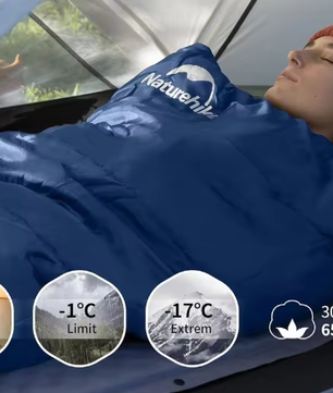 Mummie Winterslaapzak voor Volwassenen – Ultra Warm Katoen, Lichtgewicht Camping Slaapzak