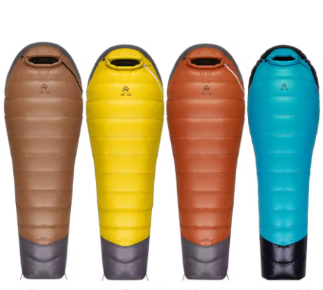 Ultralichte Ganzendons Slaapzak – Waterdichte Mummie Slaapzak voor Camping en Backpacken