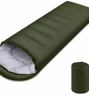 Ultralichte 4-Seizoenen Slaapzak – Waterdichte Envelop Slaapzak voor Camping en Backpacken
