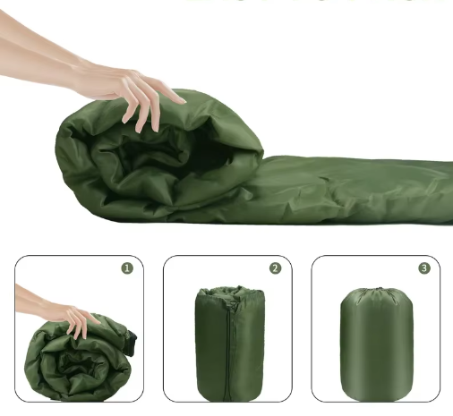 Ultralichte 4-Seizoenen Slaapzak – Waterdichte Envelop Slaapzak voor Camping en Backpacken