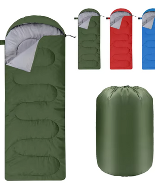 Ultralichte 4-Seizoenen Slaapzak – Waterdichte Envelop Slaapzak voor Camping en Backpacken