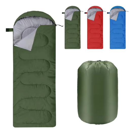 Ultralichte 4-Seizoenen Slaapzak – Waterdichte Envelop Slaapzak voor Camping en Backpacken
