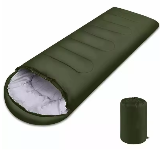 4-Seizoenen Campingslaapzak – Lichtgewicht Katoenen Envelop Slaapzak voor Outdoor en Backpacken