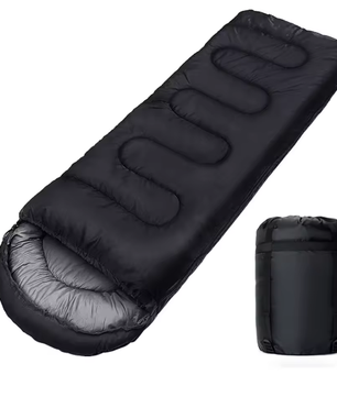 4-Seizoenen Campingslaapzak – Lichtgewicht Katoenen Envelop Slaapzak voor Outdoor en Backpacken