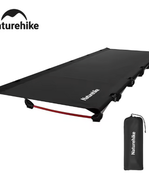 Ultralicht Opklapbaar Campingbed – Draagbaar Slaapbed voor Outdoor, Reizen en Backpacken (150 kg Belastbaar)