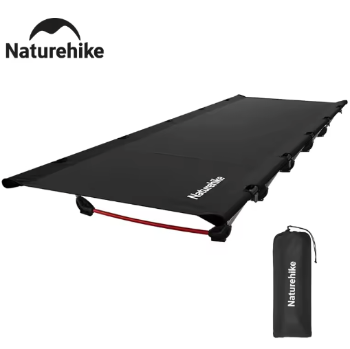 Ultralicht Opklapbaar Campingbed – Draagbaar Slaapbed voor Outdoor, Reizen en Backpacken (150 kg Belastbaar)