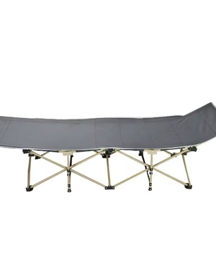 Opklapbaar Campingbed met Matras – Lichtgewicht Logeerbed voor Reizen en Outdoor Gebruik