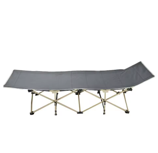 Opklapbaar Campingbed met Matras – Lichtgewicht Logeerbed voor Reizen en Outdoor Gebruik