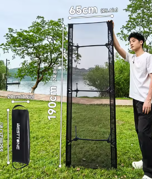 Ultralicht Opvouwbaar Campingbedje – Duurzaam Aluminium en Mesh Ligbed voor Reizen, Kamperen en Backpacken