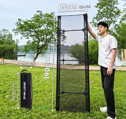 Ultralicht Opvouwbaar Campingbedje – Duurzaam Aluminium en Mesh Ligbed voor Reizen, Kamperen en Backpacken