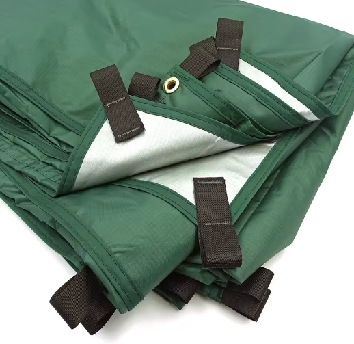 Waterdicht Camping Tarp met 19 Ophangpunten – Multifunctionele Outdoor Luifel voor Zon, Regen en Backpacken 3x3m / 3x4m / 4x4m