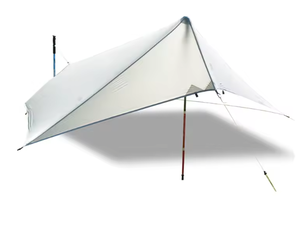 Ultralicht Waterdicht Tarp 15D Siliconen Nylon – Compacte Regenvlieg en Outdoor Luifel voor Camping en Backpacken