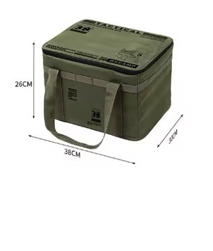 Opvouwbare Camping Opbergdoos 40L – Multifunctionele Outdoor Organizer voor Keukengerei en Uitrusting