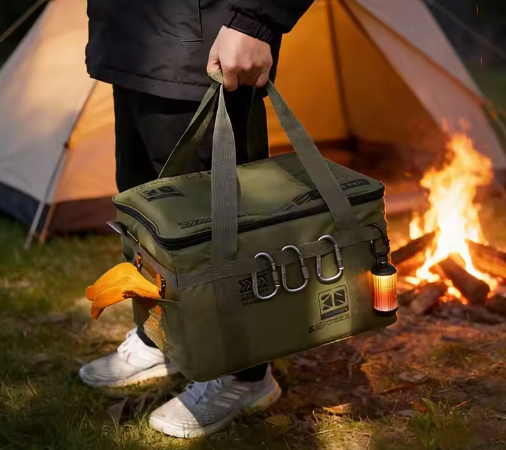 Opvouwbare Camping Opbergdoos 40L – Multifunctionele Outdoor Organizer voor Keukengerei en Uitrusting