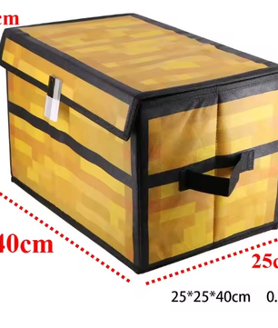 Opvouwbare Opbergdoos met Grote Capaciteit – Stofdichte Organizer voor Kleding, Dekens en Speelgoed met Game Design