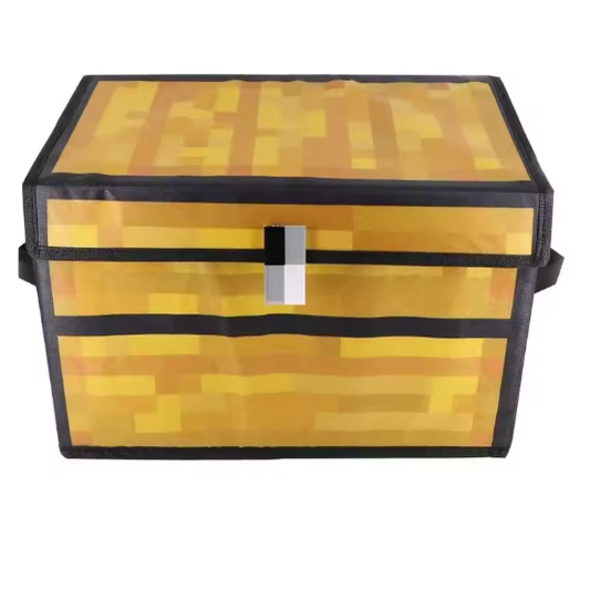 Opvouwbare Opbergdoos met Grote Capaciteit – Stofdichte Organizer voor Kleding, Dekens en Speelgoed met Game Design