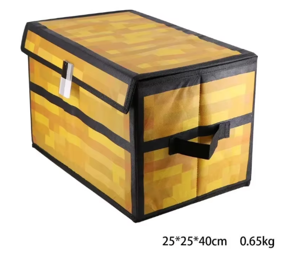 Opvouwbare Opbergdoos met Grote Capaciteit – Stofdichte Organizer voor Kleding, Dekens en Speelgoed met Game Design