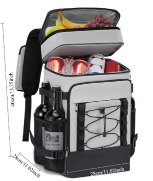 Thermische Rugzak Koeltas Groot – Geïsoleerde Schoudertas voor Camping, Picknick en Outdoor Gebruik