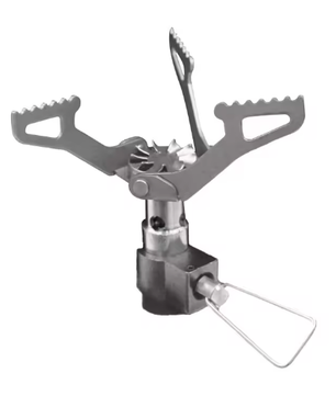 Ultralicht Titanium Camping Gasbrander – Compact Opvouwbaar Zakfornuis voor Outdoor en Backpacken