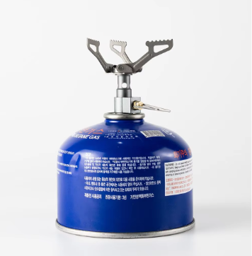 Ultralicht Titanium Camping Gasbrander – Compact Opvouwbaar Zakfornuis voor Outdoor en Backpacken