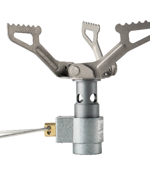 Ultralicht Titanium Camping Gasbrander – Compact Opvouwbaar Zakfornuis voor Outdoor en Backpacken