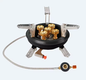 Krachtig Camping Gasfornuis – Vijfkern Brander met Hoge Vuurkracht voor Outdoor en Barbecue