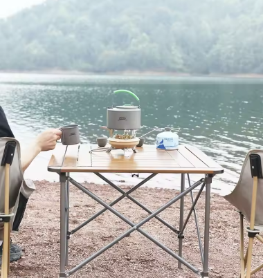Krachtig Camping Gasfornuis – Vijfkern Brander met Hoge Vuurkracht voor Outdoor en Barbecue