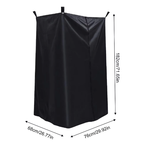 Draagbare Privacy Douchetent – Waterdichte Kleedruimte voor Camping, Strand en Outdoor Gebruik
