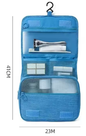 Opvouwbare Hangende Toilettas – Reis Make-up Organizer met Meerdere Vakken voor Badkamer en Reizen