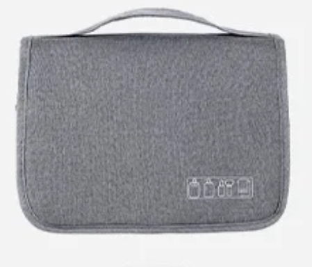 Opvouwbare Hangende Toilettas – Reis Make-up Organizer met Meerdere Vakken voor Badkamer en Reizen