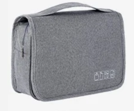 Opvouwbare Hangende Toilettas – Reis Make-up Organizer met Meerdere Vakken voor Badkamer en Reizen
