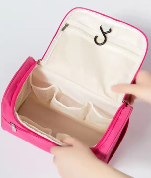 Grote Waterdichte Toilettas – Ruime Cosmetische Organizer voor Reizen en Dagelijks Gebruik