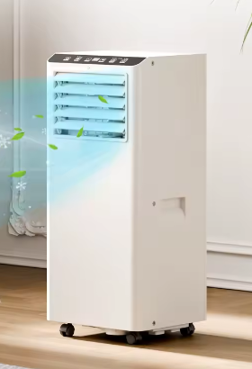 Draagbare Airconditioner 9000 BTU – 3-in-1 Mobiele Airco met Ontvochtiger, Ventilator en Afstandsbediening