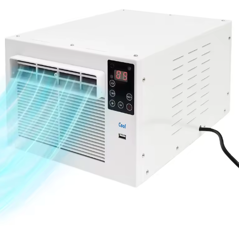 Draagbare Mini Airconditioner 280W – Compacte 3-in-1 Luchtkoeler met Afstandsbediening en Timer