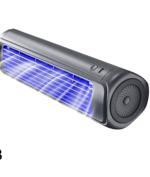 Draagbare Mini Airconditioner Ventilator – 3 Snelheden, Stil en Oplaadbaar