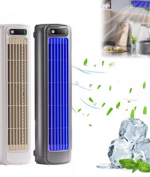Draagbare Mini Airconditioner Ventilator – 3 Snelheden, Stil en Oplaadbaar