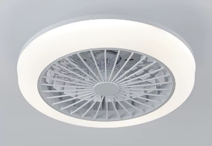 Plafondventilator met Verlichting – Smart Dimbaar, Stil, 6 Snelheden en Afstandsbediening